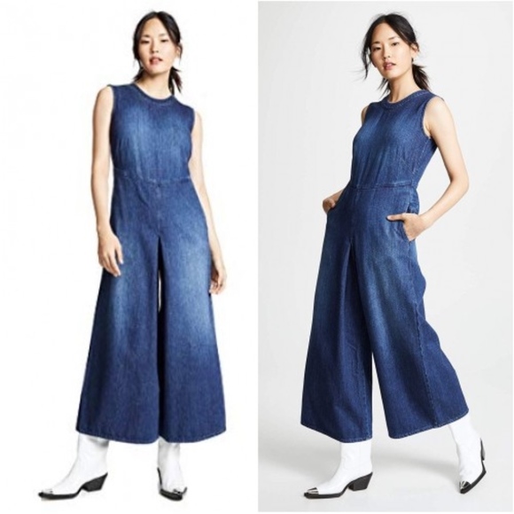 PRPS Pants - PRPS wide denim jumpsuit NWT size S